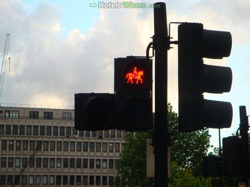 Horse Traffic Light, London