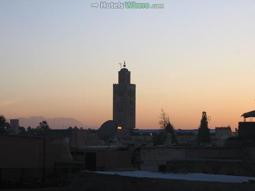 Koutoubia Minaret in the evening