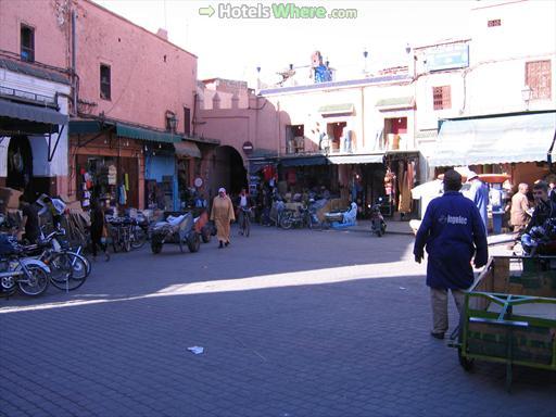 Souk in Marrakech