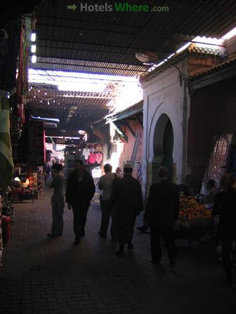 Souk in Marrakech