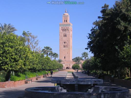 Koutoubia Minaret from Parc Lalla Hasna
