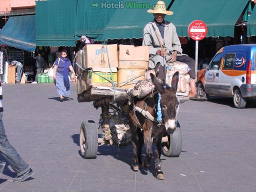 Souk in Marrakech